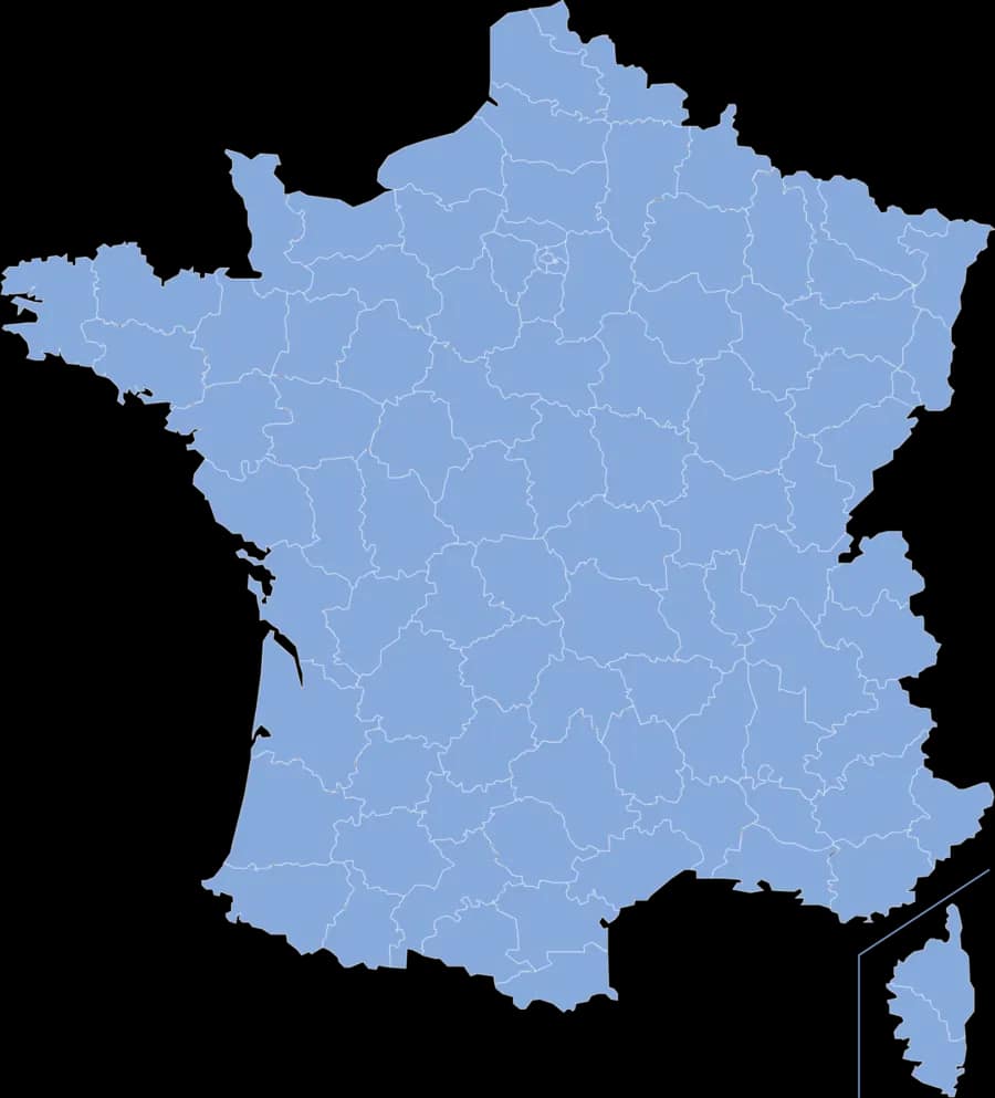 Carte de France