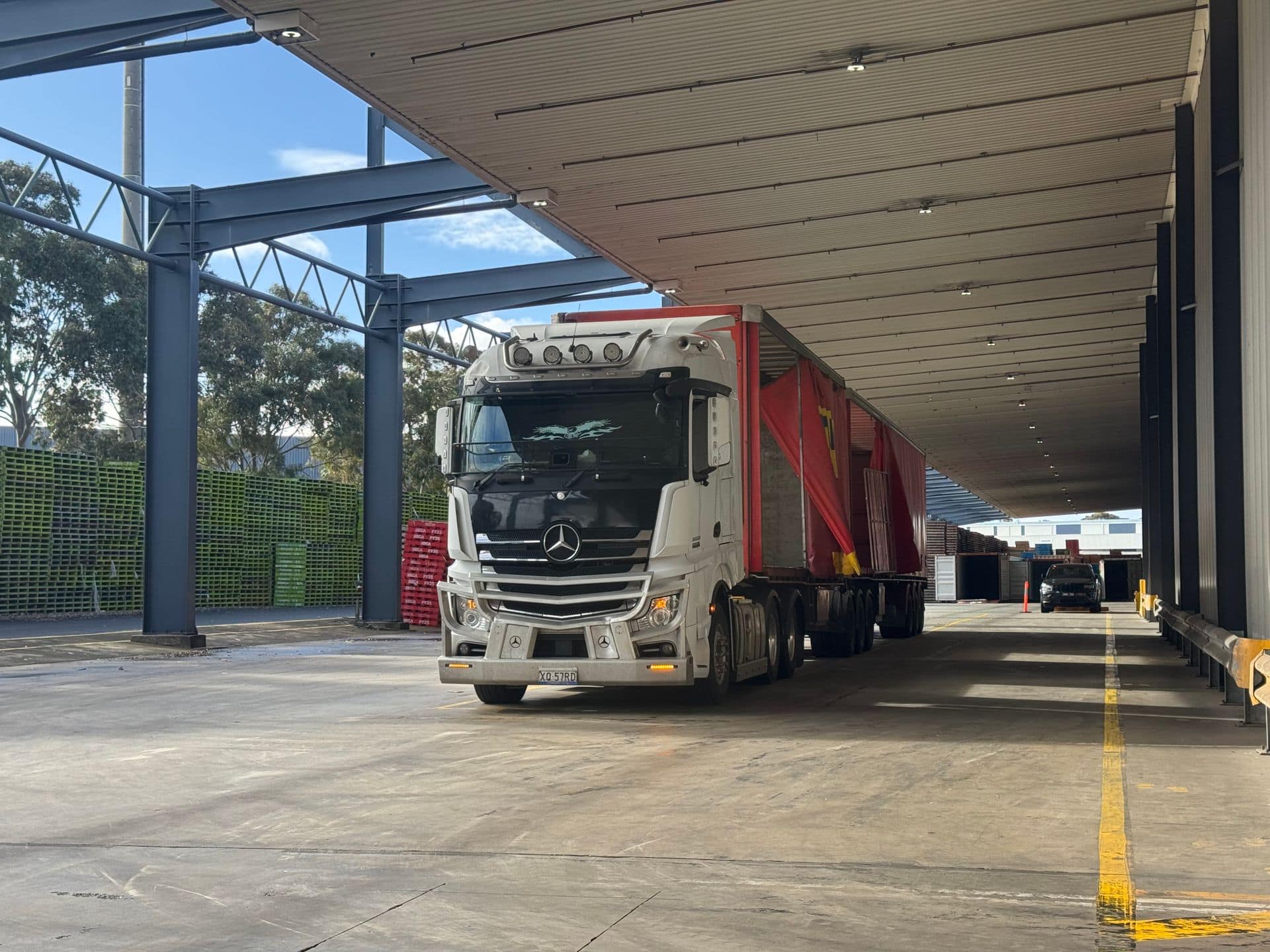 Cross-docking : réception, tri et réexpédition de palettes sans stockage