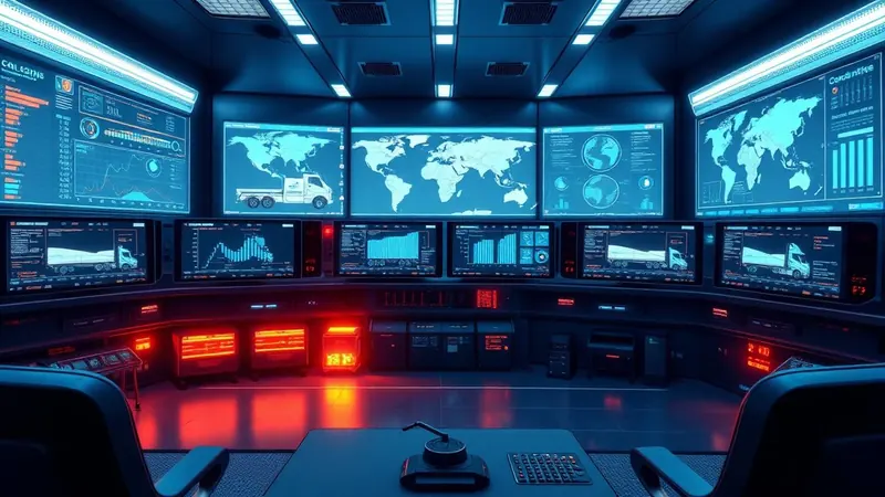 Tour de contrôle logistique digitale de Freight Solutions